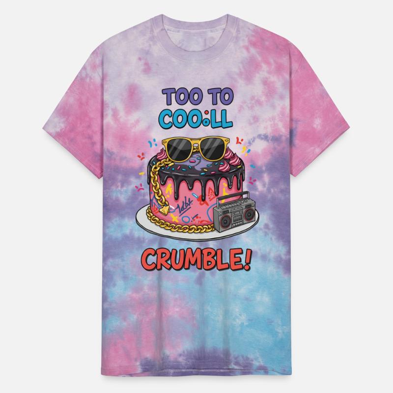 Too Cool Crumble Retro Cake Art