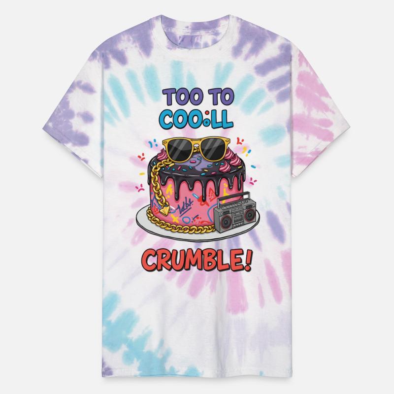 Too Cool Crumble Retro Cake Art