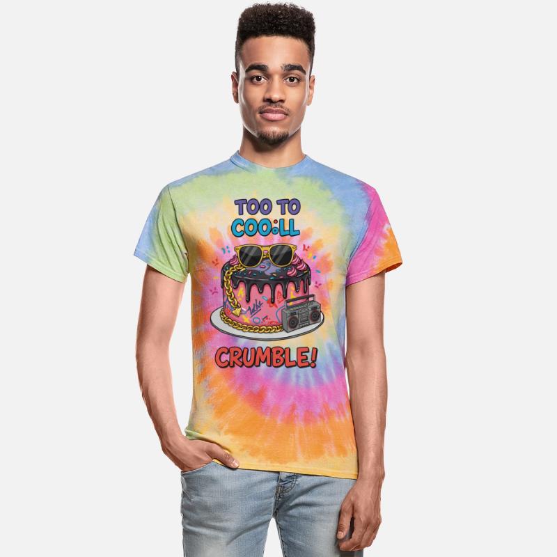 Too Cool Crumble Retro Cake Art