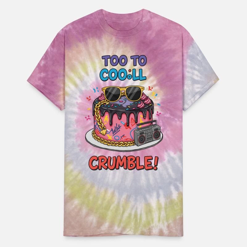 Too Cool Crumble Retro Cake Art