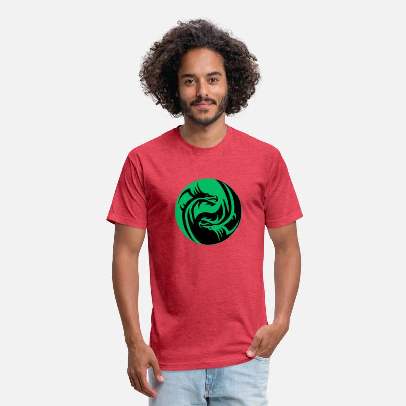 tow Dragonball in circle green and black