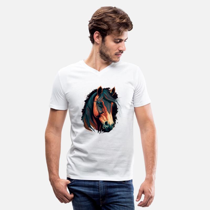 Trendy Horse Digital Painting