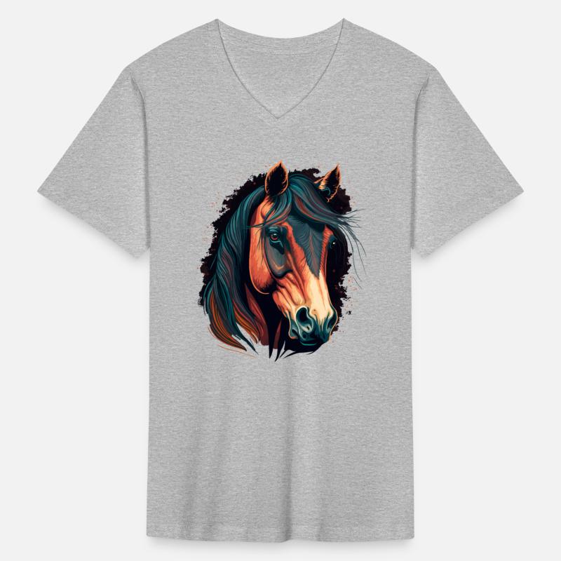 Trendy Horse Digital Painting