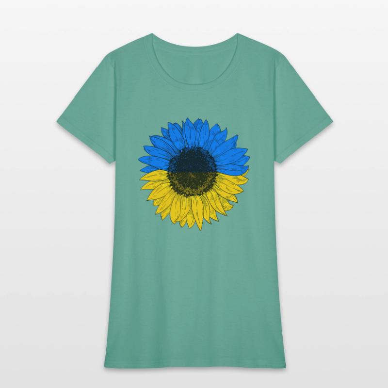 Ukraine Flag Sunflower Ukrainian Flag