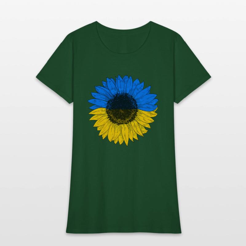 Ukraine Flag Sunflower Ukrainian Flag