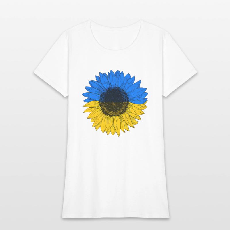 Ukraine Flag Sunflower Ukrainian Flag