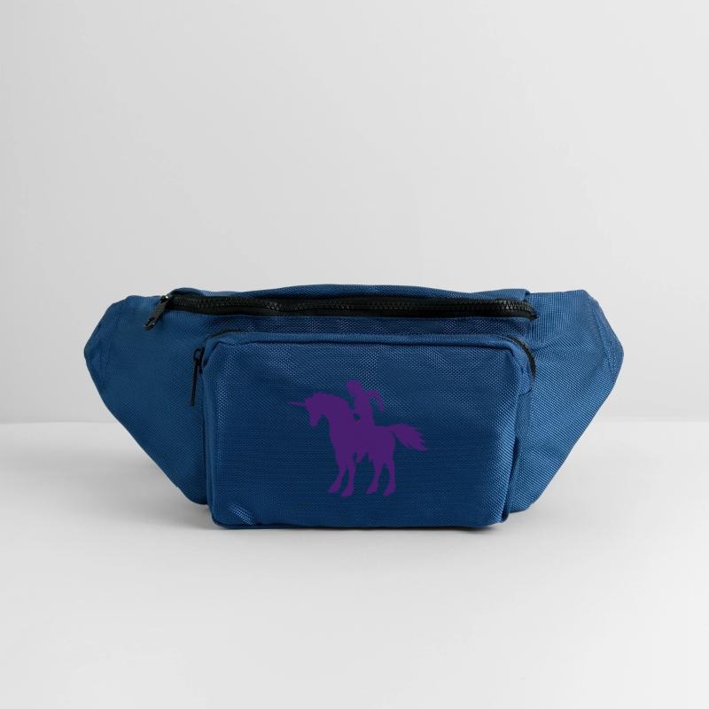 Unicorn Man Prince Riding Fairy Tale Silhouette