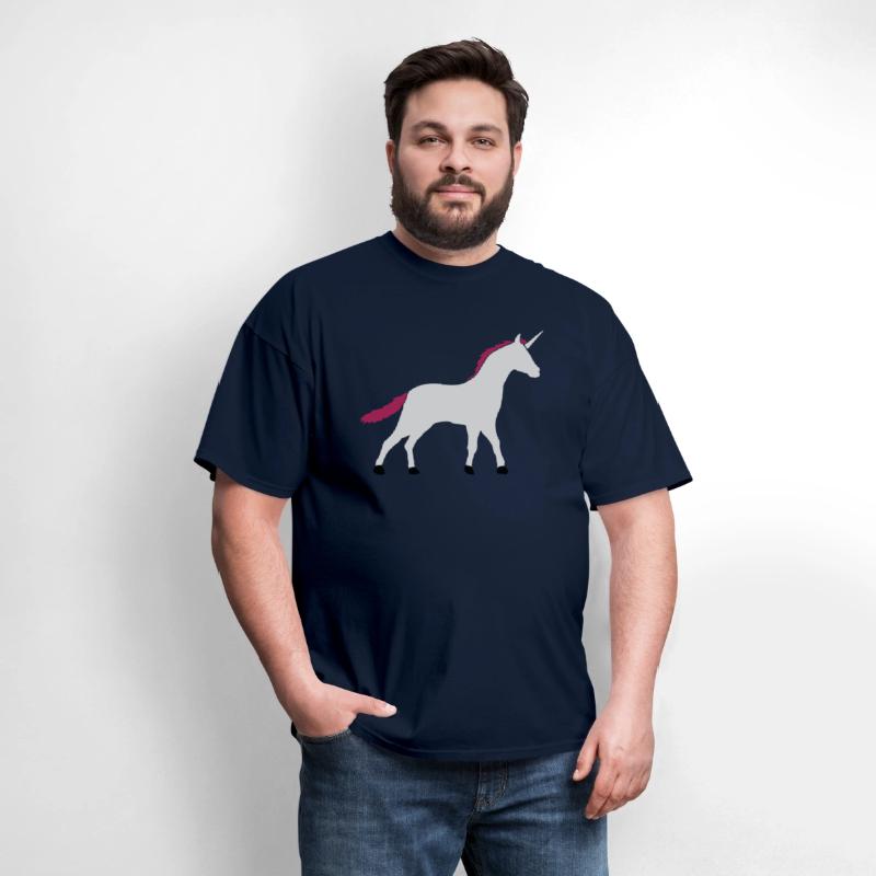 Unicorn silhouette outline shadow