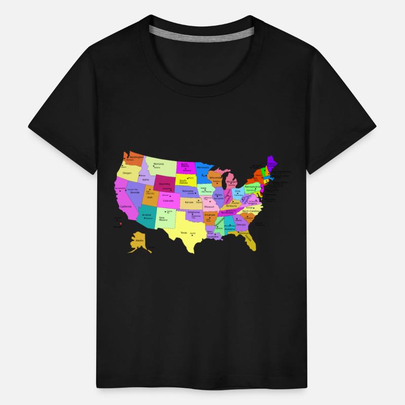 United States Map With Capitals (Fixed)