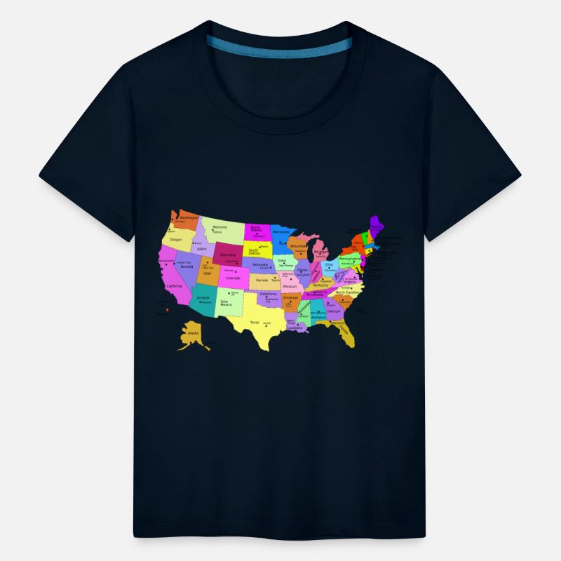 United States Map With Capitals (Fixed)