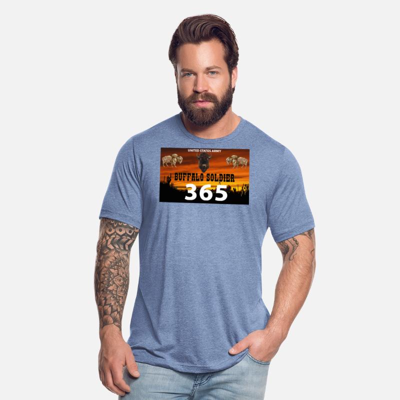 US Army Buffalo Soldier 365 w Buffalo Head Center