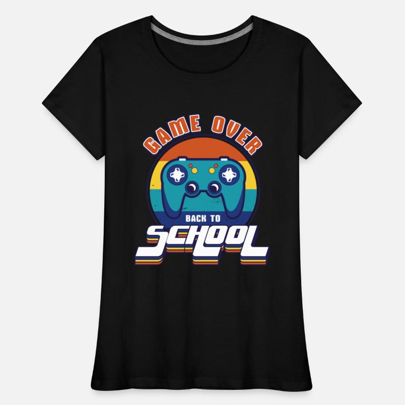 Video games joystick retro sunset teacher