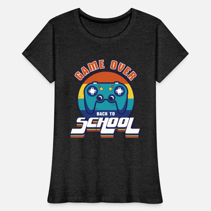 Video games joystick retro sunset teacher