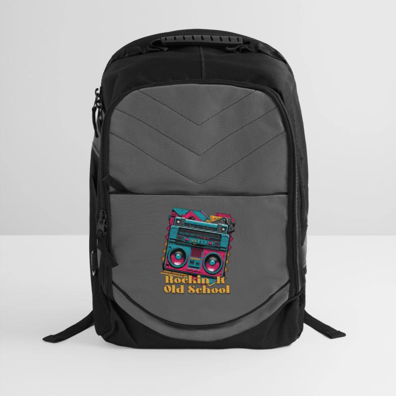 Vintage 80s Boombox with Rockin it Old School