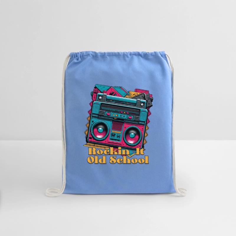 Vintage 80s Boombox with Rockin it Old School