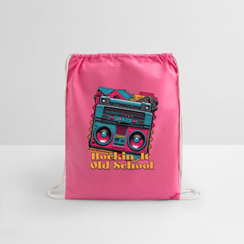 Vintage 80s Boombox with Rockin it Old School