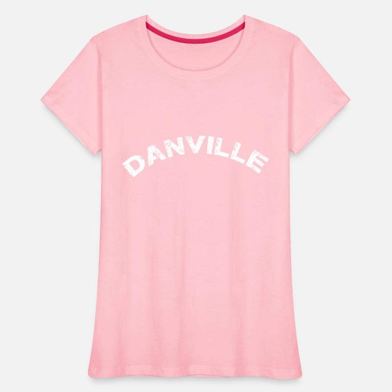 Vintage Danville CA Distressed White Varsity