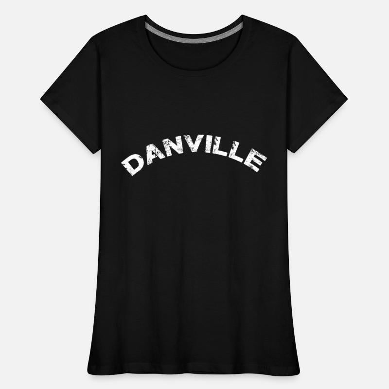 Vintage Danville CA Distressed White Varsity