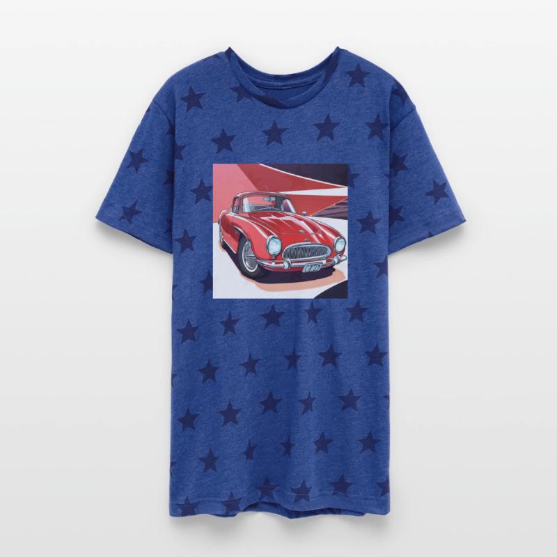 Vintage Red Sports Car