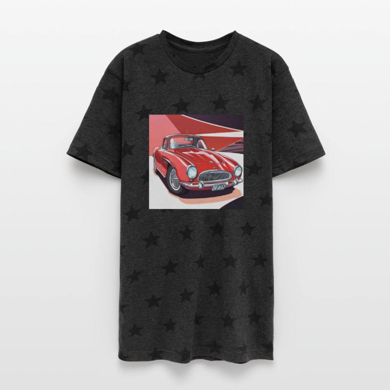 Vintage Red Sports Car