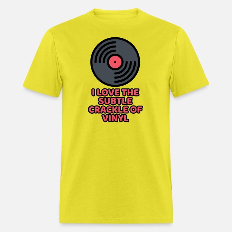 Vinyl Lover. I Love The Subtle Crackle Of Vinyl.