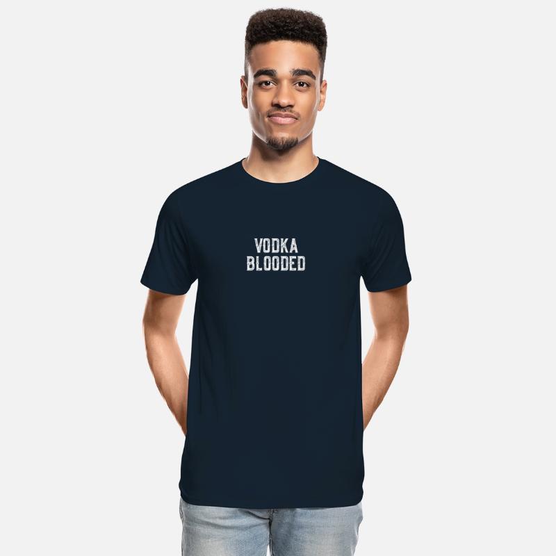 Vodka Blooded T-Shirt - Funny Alcohol Drinking