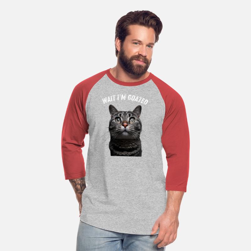 Wait I'm Goated cat humor Meme