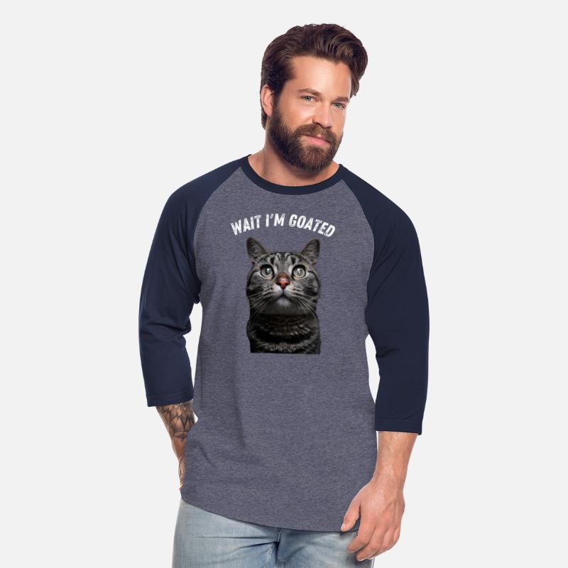 Wait I'm Goated cat humor Meme