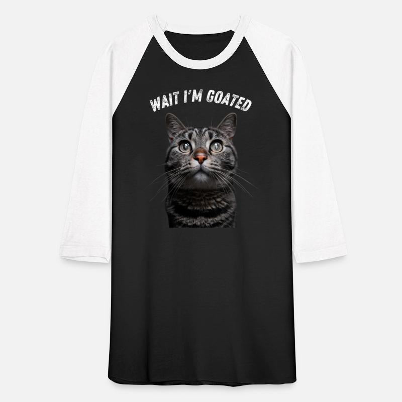 Wait I'm Goated cat humor Meme