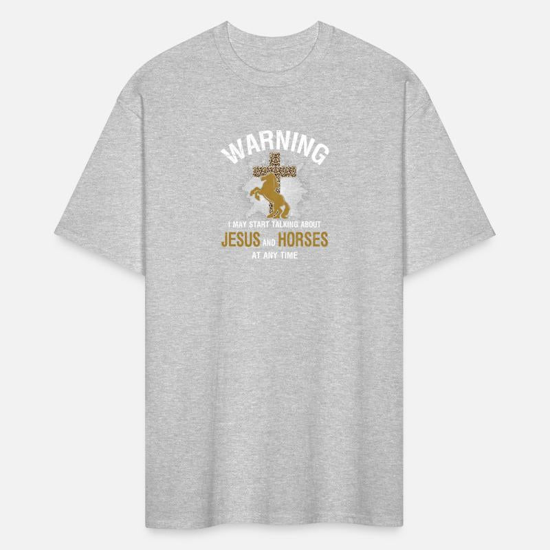 Warning I May Start Talking About Jesus Horse At A