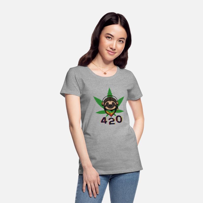 Weed Marjuana sloth 420 pro cannabis stoner high