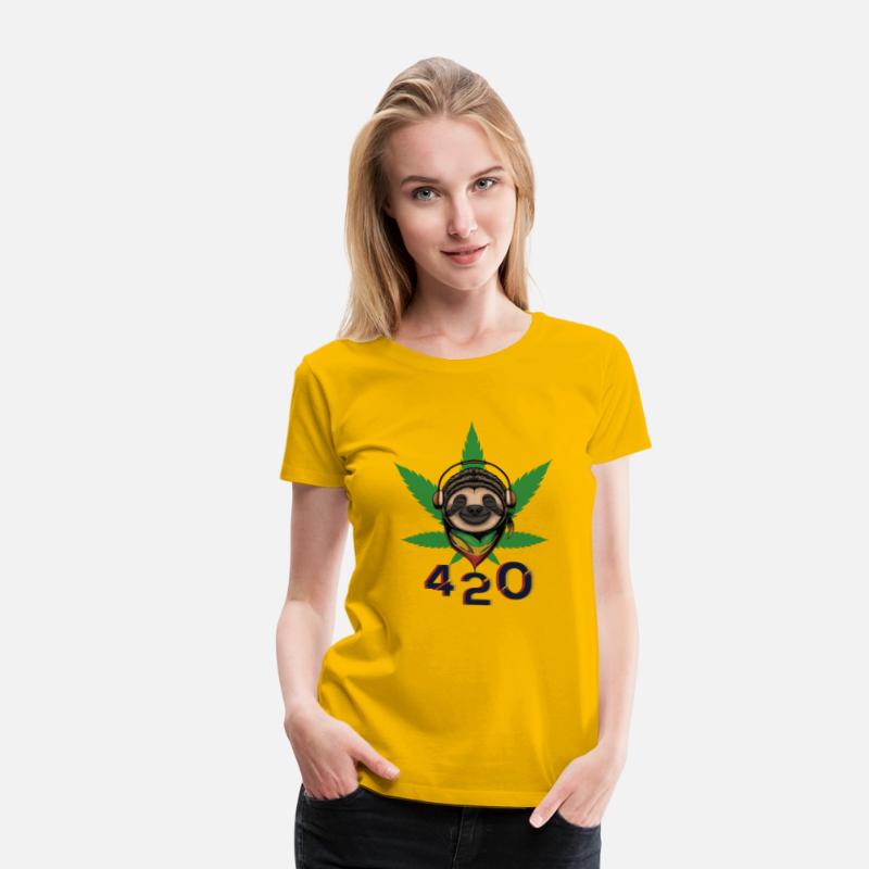 Weed Marjuana sloth 420 pro cannabis stoner high