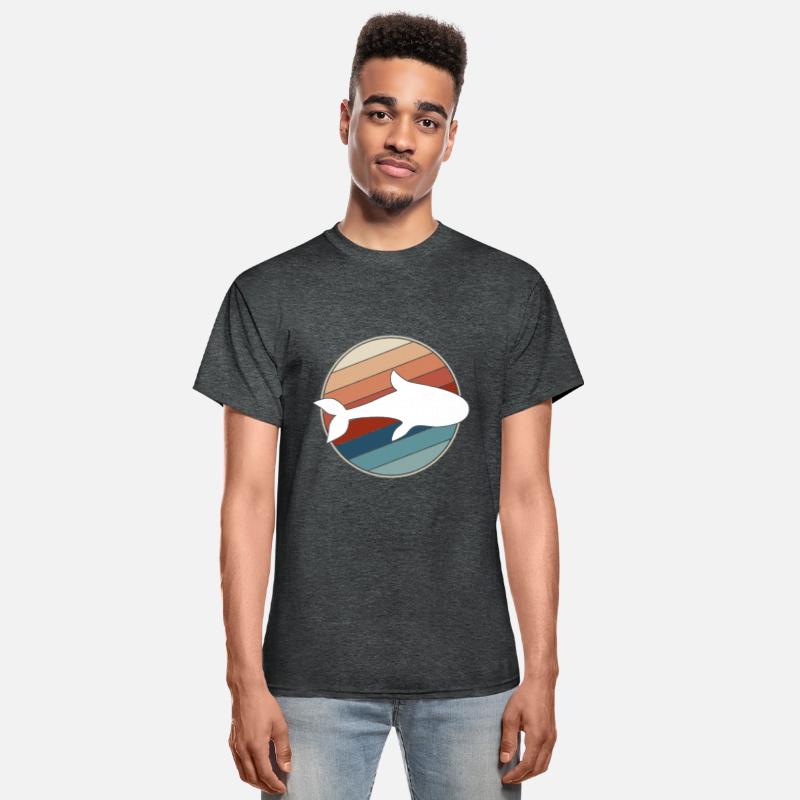 Whale in Retro Style