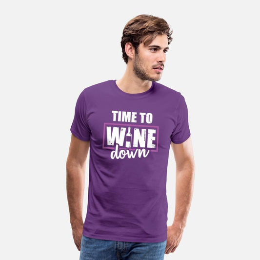 Wine Lover Beer Alcohol Gifts Time To Wine Down