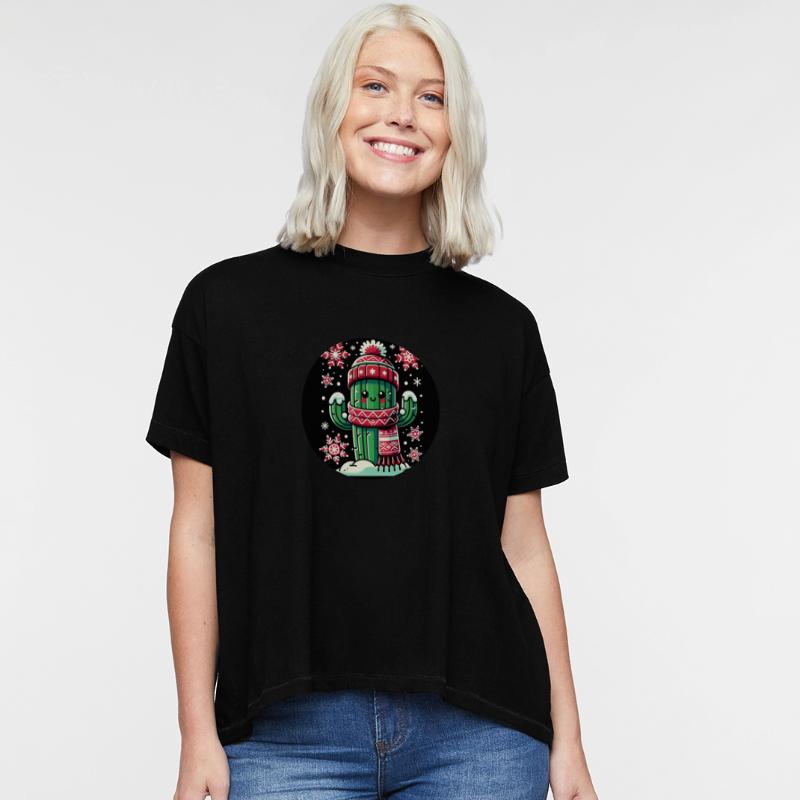Winter Ready Cactus Fun Design