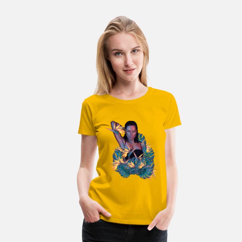 Woman With Planets digital illustration art