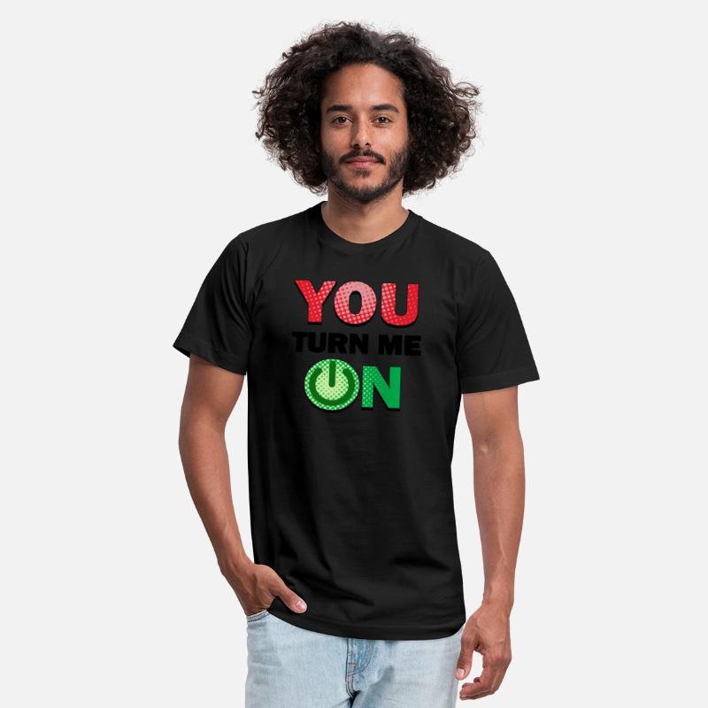 YOU TURN ME ON Funny Love Design